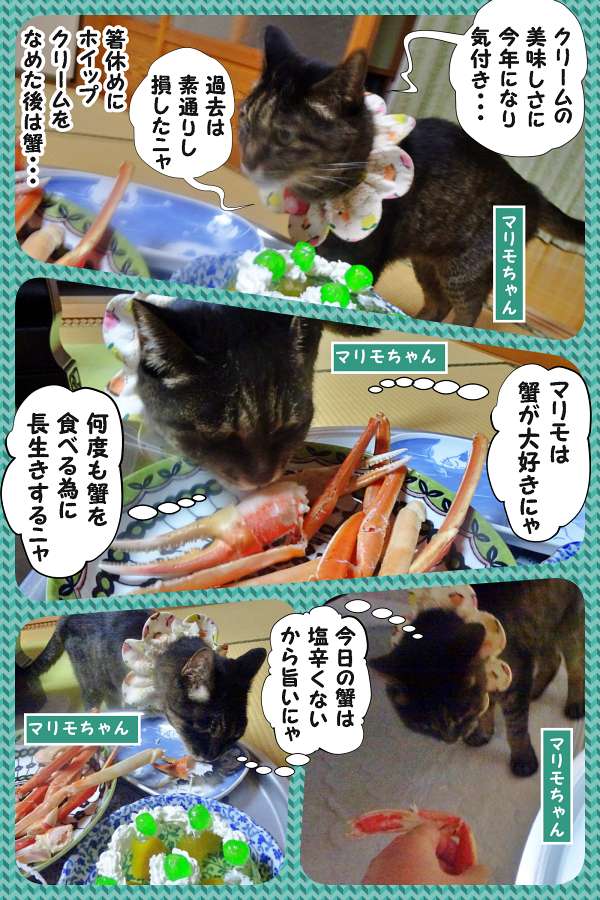 13-蟹大好きマリモちゃん_collage